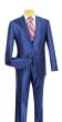 Vinci Men's Outlet 2 Piece Slim Fit Suit - Fashion Sharkskin