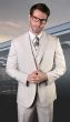 Statement Men's 3 Piece 100% Wool Fashion Suit - Soft Textured Solid