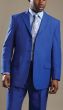 Royal Diamond Men's Outlet 2 Piece Poplin Clearance Suit - Solid