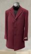 Carmel Zhao Men's 3/4 Length Top Coat - Single Breasted