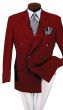 Vittorio St. Angelo Men's Double Breasted Outlet Blazer - Brass Buttons