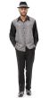 Montique Men's 2 Piece Long Sleeve Walking Suit - Textured Color