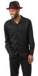 Montique Men's 2 Piece Long Sleeve Walking Suit - Horizontal Stripes