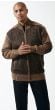 Silversilk Men's Sweater - Multi Patterned