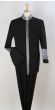 Apollo King Men's 2 Piece Nehru Style Suit - Pastor Church Suit