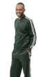 Montique Men's 2 Piece Sport Track Suit - Double Side Stripe