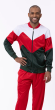 CCO Men's 2 Piece Sport Track Suit - Chevron Design