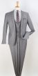 Royal Diamond Men's 3 Piece Fashion Outlet Suit - Slim Fit