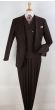Apollo King Men's Outlet 3pc 100% Wool Suit - 6 Button High Fashion Vest