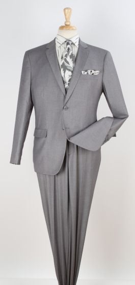 SMB Couture Men's Outlet 2 Piece Executive Suit - Solid Colors