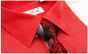 Karl Knox Men's French Cuff Shirt Set - Pinstripe Shirt