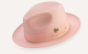 Montique Men's Fashion Straw Fedora Hat - Solid Color