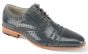 CCO Men's Leather High Fashion Dress Shoe - Fabric Weave