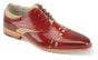 CCO Men's Leather High Fashion Dress Shoe - Fabric Weave