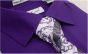 Karl Knox Men's French Cuff Shirt Set - Hollow Jacquard