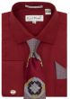 Karl Knox Men's French Cuff Shirt Set - Fashion Two Tone