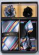 Daniel Ellissa Men's Outlet Neck Tie/Bow Tie Set - Multiple Colors