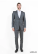 Green 2 Piece Suits for Men Sharkskin Suit