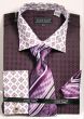 Avanti Uomo Men's Outlet French Cuff Dress Shirt Set - Varied Patterns