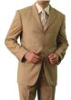 CCO Men's 2 Piece Poplin Outlet Suit - 3 Button Jacket