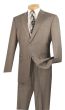 CCO Men's Outlet 2 Piece Executive Suit - Basket Weave Fabric