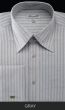 Grey Mens Shirts French Cufflinks