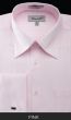 Fratello Men's Outlet French Cuff Dress Shirt - Herringbone Stripe