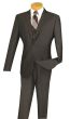 CCO Men's 2 Piece Slim Fit Outlet Suit - Textured Weave