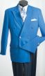 Vittorio St. Angelo Men's Double Breasted Outlet Blazer - Brass Buttons