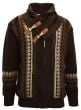 Silversilk Men's Sweater - Double Buckle Collar