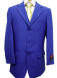 Royal Diamond Men's Outlet 2 Piece Poplin Discount Suit - Solid Colors
