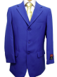 Royal Diamond Men's 2 Piece Poplin Discount Suit - Solid Colors