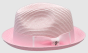 Bruno Capelo Men's Fedora Style Straw Hat - Snap Brim
