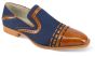 Giovanni Men's Slip On Dress Shoe - Leather Accent  