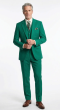 Zacchi Men's Fashion 3 Piece Poplin Suit - Big and Tall Sizes