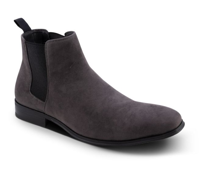 Montique Men's Fashion Chelsea Boot - Soft Velvet