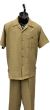 CCO Men's 2 Piece Wide Leg Walking Suit - Chest Pocket