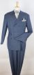 Apollo King Men's Outlet 3pc Fashion Suit - Double Breasted