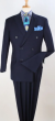 Navy Men's Suit Double Breasted Suit