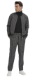 Tazio Men's 2 Piece Track Suit Set- Glen Plaid Pattern