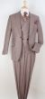 Apollo King Men's Outlet 3pc 100% Wool Suit - Slanted Fashion Vest