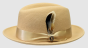 Bruno Capelo Men's 100% Australian Wool Fedora Hat - Stingy Snap Brim
