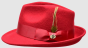 Bently Men's 100% Australian Wool Fedora Hat - Lite Wool Felt