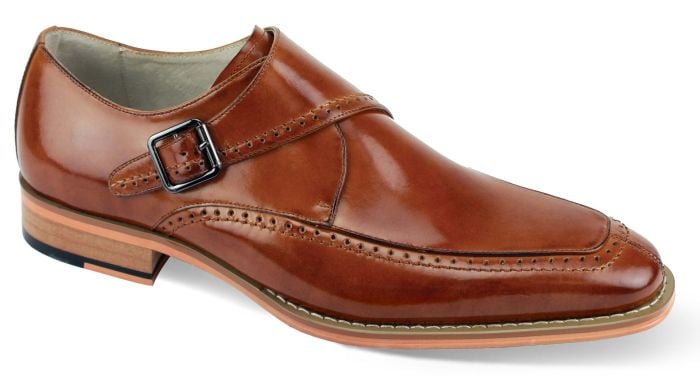 CCO Men's Outlet Leather Dress Shoe - Fashion Buckle Strap