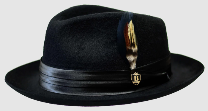 black Winter Hat Mens Hats