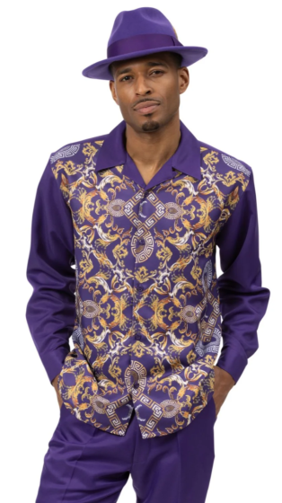 Blackberry Montique Men's Luxury Baroque Pattern