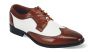 Giorgio Venturi Men's Outlet Spectator Dress Shoe - Classic Leather