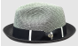Bruno Capelo Men's Fedora Style Straw Hat - Snap Brim