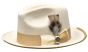 Bruno Capelo Men's Fedora Style Wool Hat - Firm Australian Wool