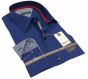 Gravity by Statement Men's Long Sleeve 100% Cotton Shirt - Unique Patterns